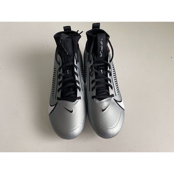 Nike Vapor Edge Pro 360 2 Grey Black Football Cleats DA5456-002 Men’s Sz 8.5 - Picture 5 of 10